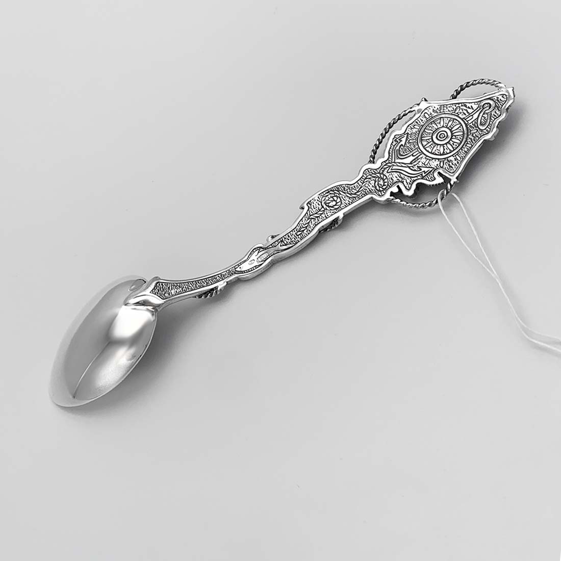 Чайна срібна ложка «Човник» (8100067)