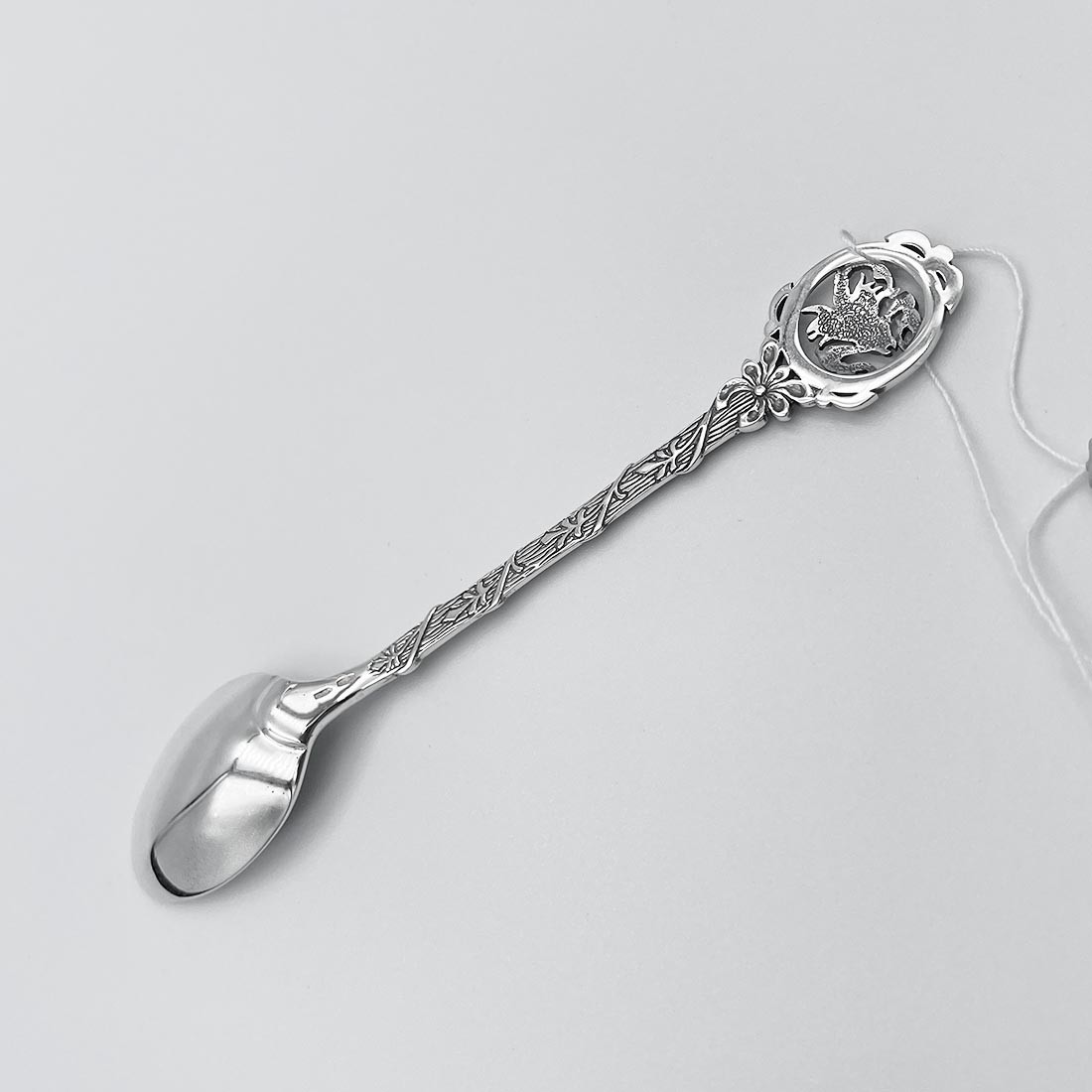Кавова срібна ложка «Скорпіон» (8100532s)