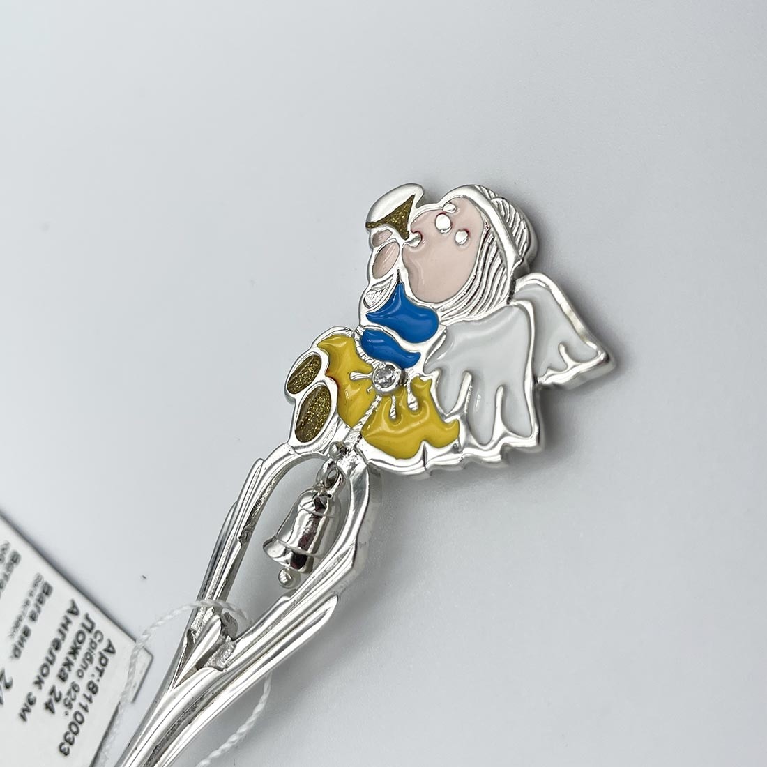 Срібна чайна ложка «Янголя»  (8110033u)