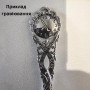 Кавова срібна ложка «Годинник» (8100255)