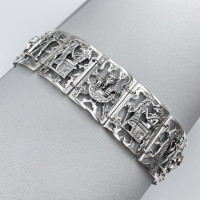 Серебряный браслет Луксор (5100142)