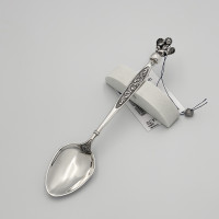 Срібна кавова ложка Янголя (824031)
