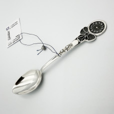 Кавова срібна ложка «Годинник» (824045)