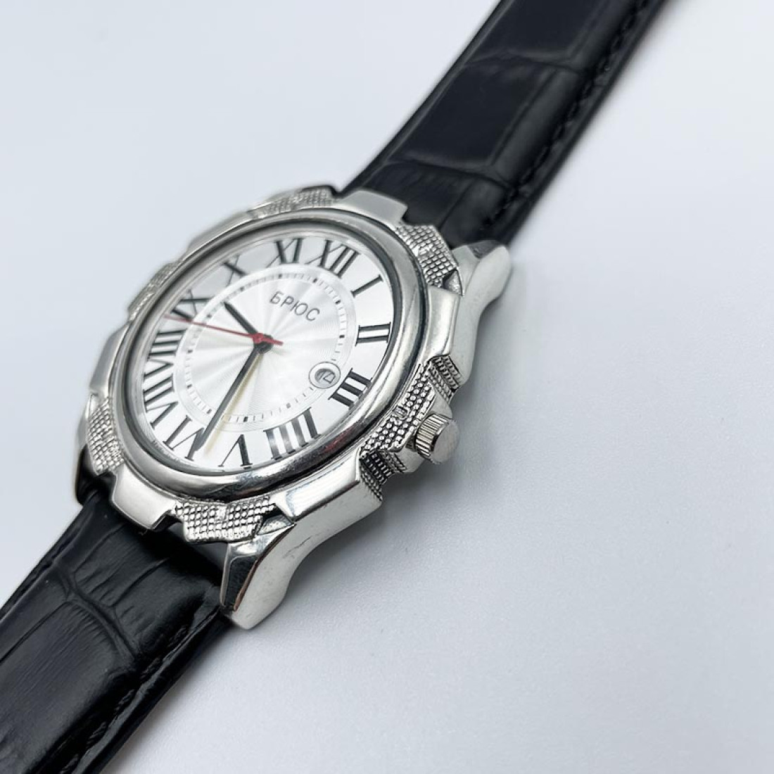 Чоловічий срібний годинник 83 Б корпус (7100072R)