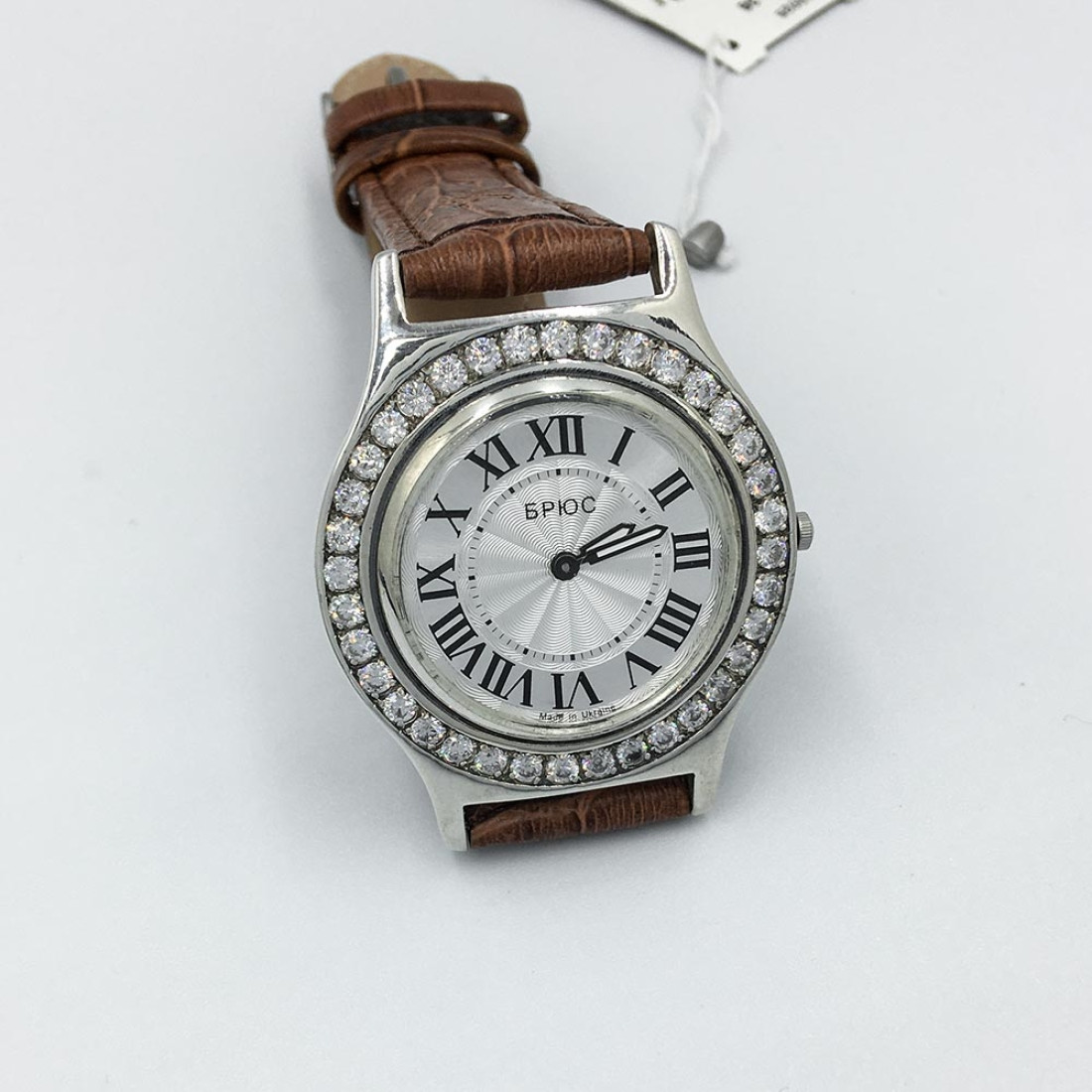 Жіночий срібний годинник 36 корпус (7110025R)
