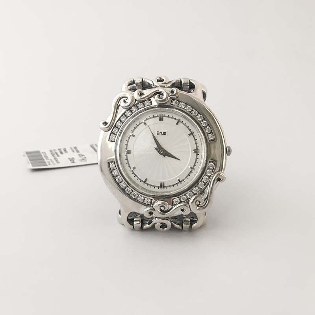 Жіночий срібний годинник 46 корпус (7110034)